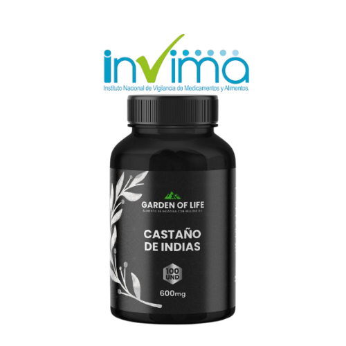 CASTAÑO DE INDIAS 600MG GARDEN OF LIFE